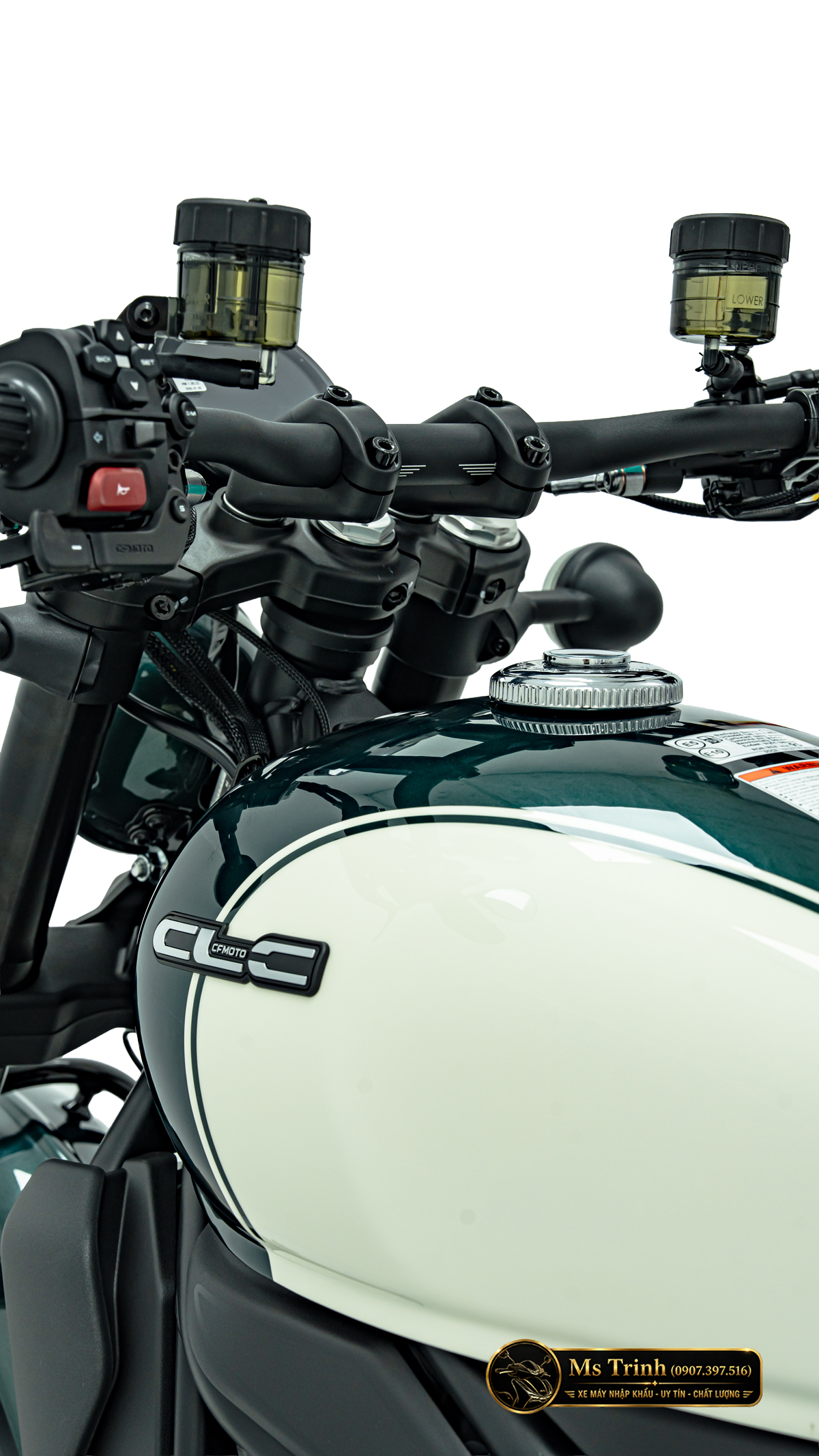 CFMOTO 450CL-C AMT Moto Cần Thơ Cruiser 449cc số tự động, giá 167 triệu