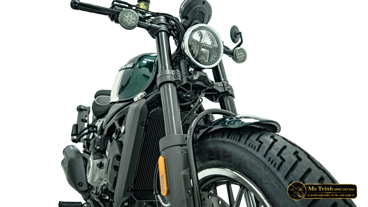 CFMOTO 450CL-C AMT Moto Cần Thơ Cruiser 449cc số tự động, giá 167 triệu