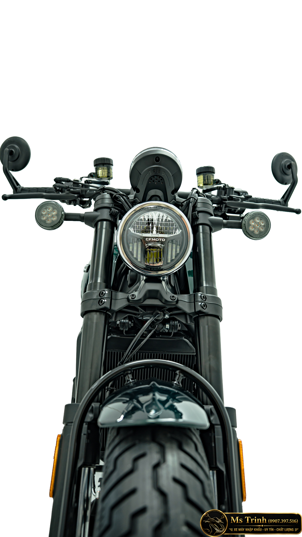 CFMOTO 450CL-C AMT Moto Cần Thơ Cruiser 449cc số tự động, giá 167 triệu