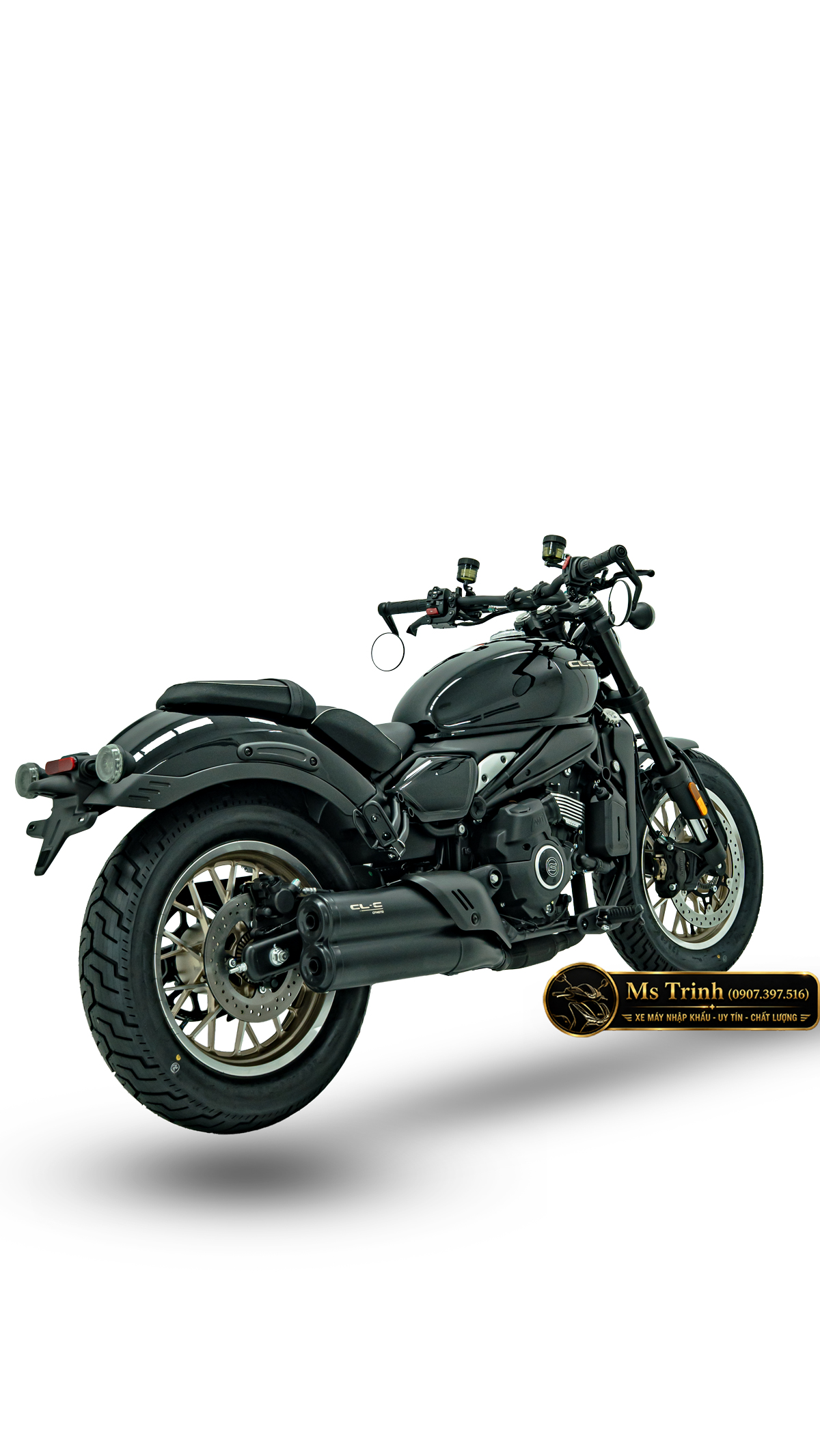 CFMOTO 450CL-C AMT Moto Cần Thơ Cruiser 449cc số tự động, giá 167 triệu