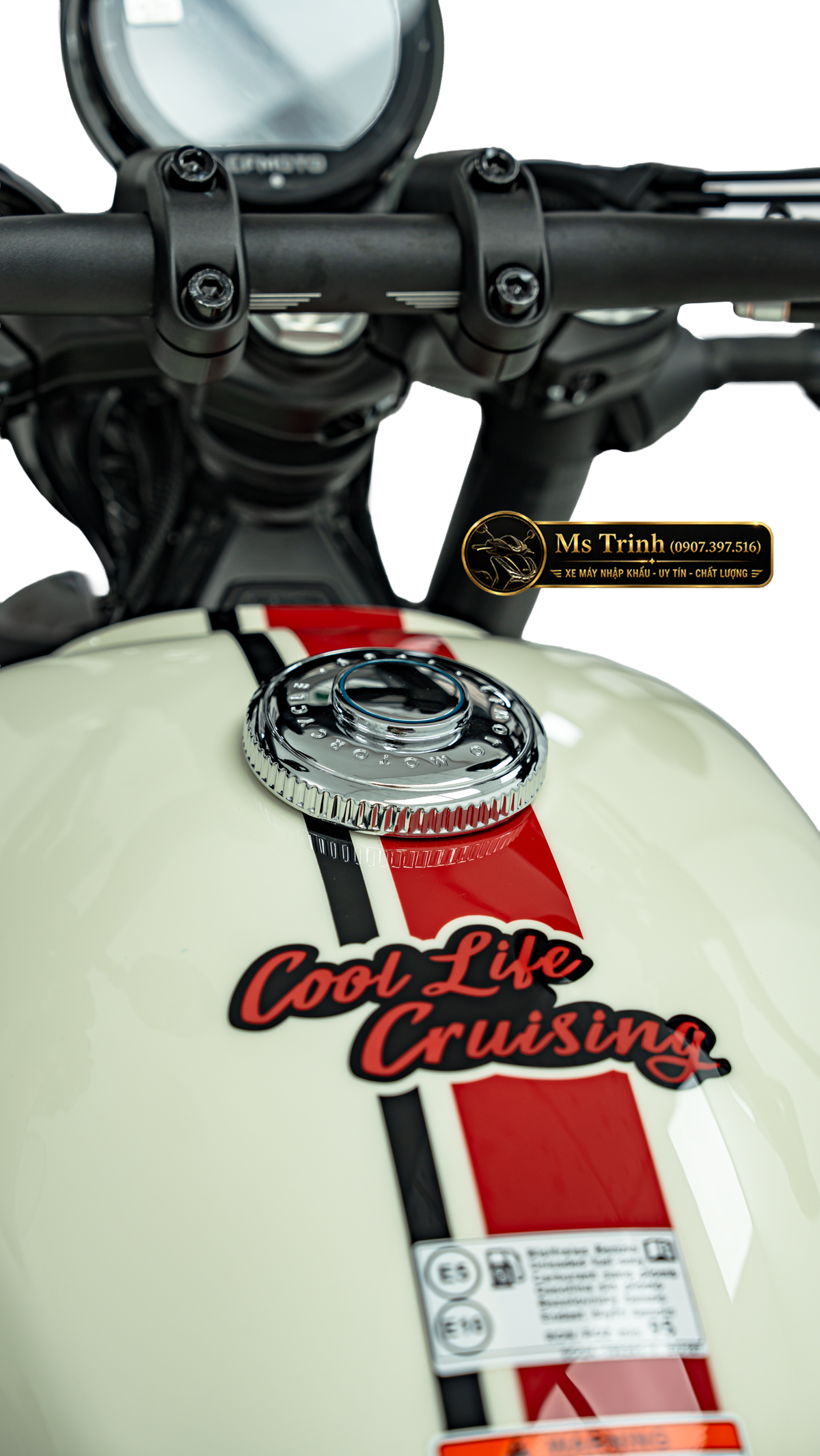 CFMOTO 450CL-C AMT Moto Cần Thơ Cruiser 449cc số tự động, giá 167 triệu