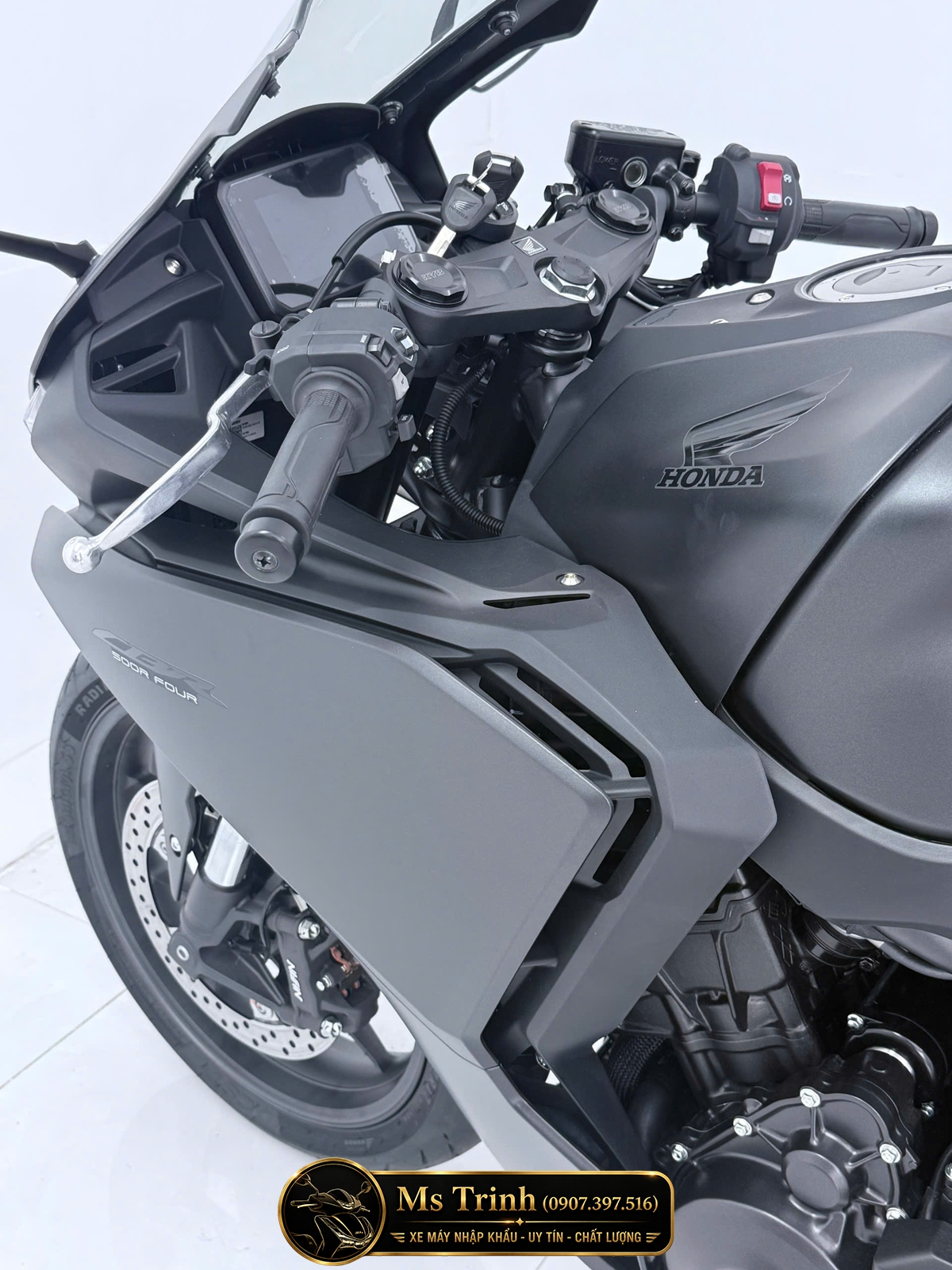 Mua Honda CBR500R FOUR 2026 Tại Moto Cần Thơ - Động Cơ 4 Xi Lanh, E-Clutch Thế Hệ Mới