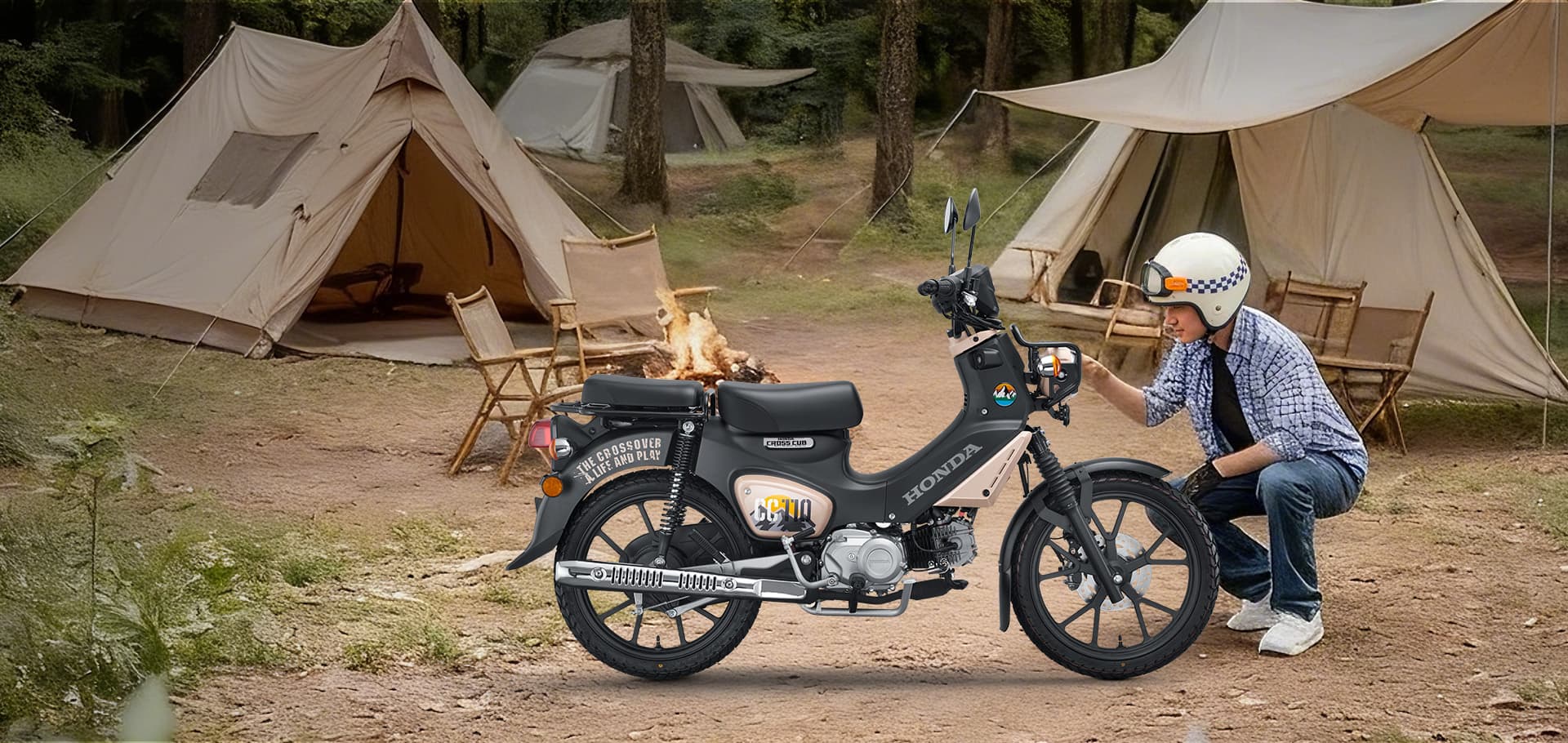 Honda Cross Cub CC110 2026 Special Version tại Moto Cần Thơ Bản Special có gì khiến người mê Cub muốn sở hữu?