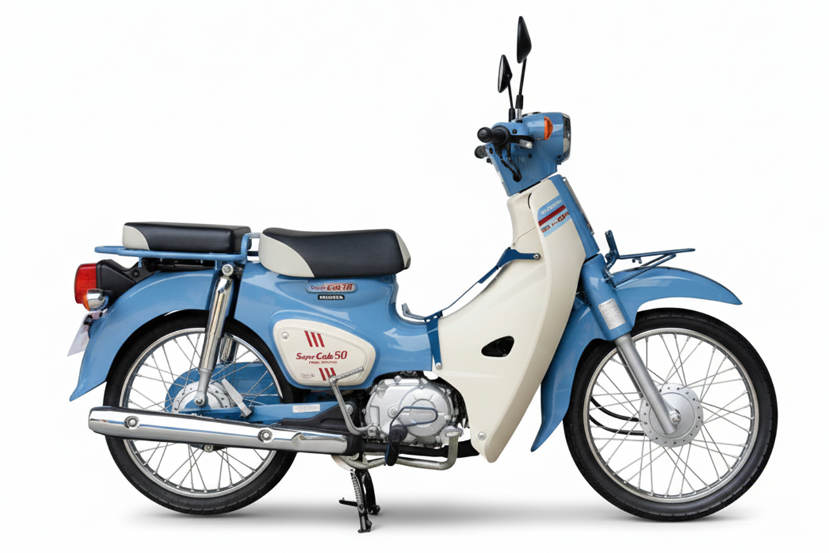 Honda Super Cub 50 Final Edition Custom Độc Quyền 12 phụ kiện