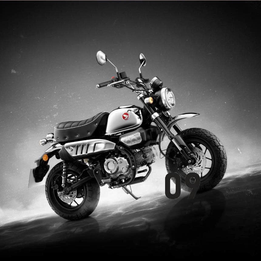  Honda Monkey Chrome Edition 2025 giới hạn toàn cầu