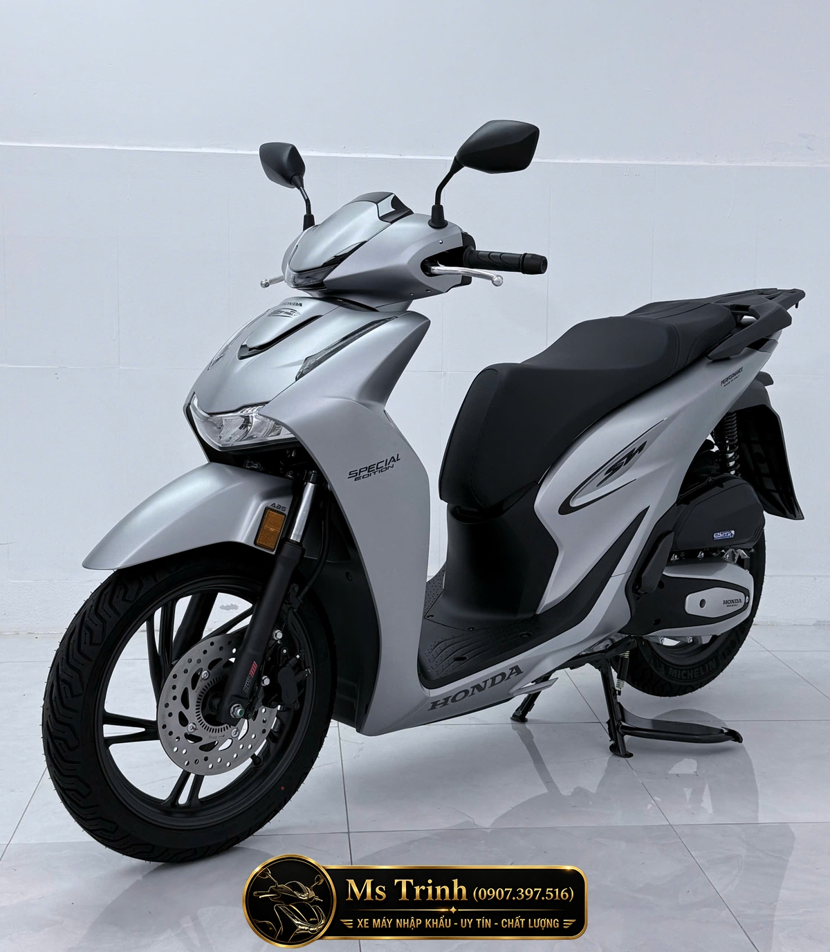 Honda SH150i Special Edition HMR màu bạc nhập Ý 2026 tại Moto Cần Thơ | Giá mới nhất, xe chính ngạch Honda Moto Roma