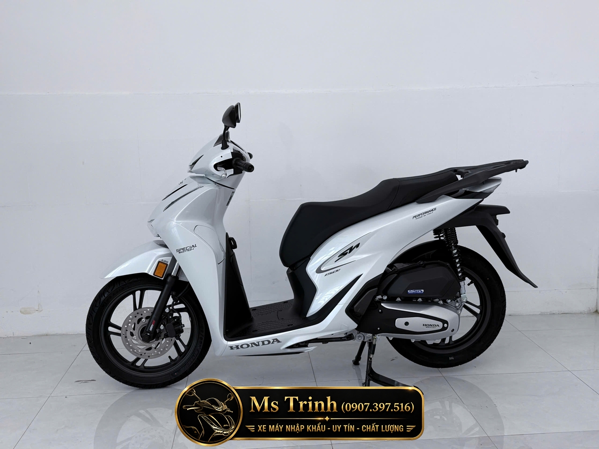 Honda SH150i Special Edition Standard nhập HMR Ý màu trắng tại Moto Cần Thơ: Giá trị nằm trong từng chi tiết nguyên bản