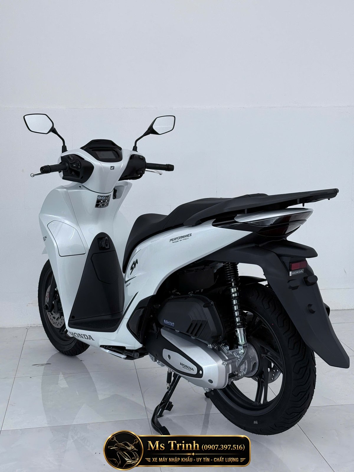 Honda SH150i Special Edition Standard nhập HMR Ý màu trắng tại Moto Cần Thơ: Giá trị nằm trong từng chi tiết nguyên bản