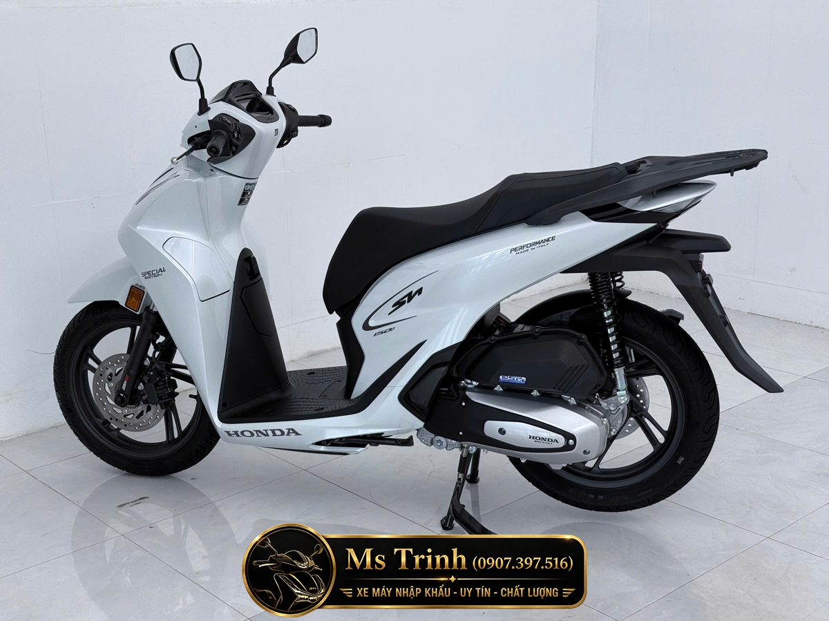 Honda SH150i Special Edition Standard nhập HMR Ý màu trắng tại Moto Cần Thơ: Giá trị nằm trong từng chi tiết nguyên bản