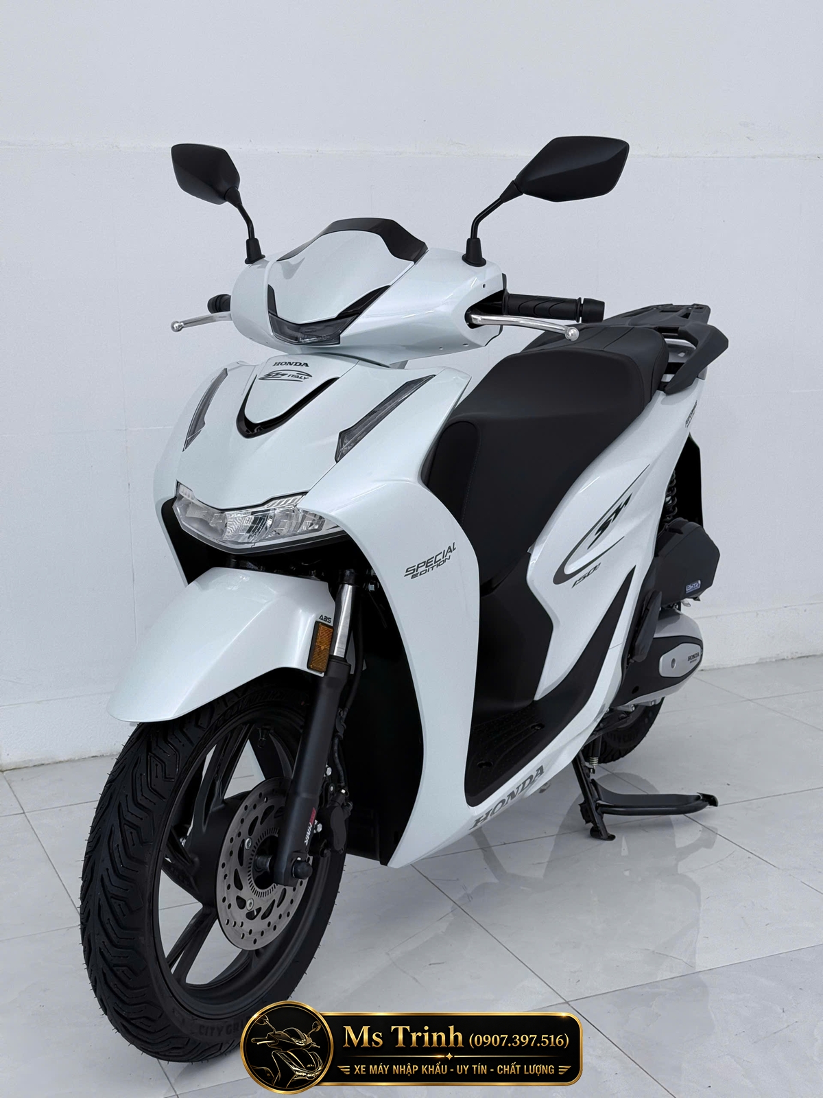 Honda SH150i Special Edition Standard nhập HMR Ý màu trắng tại Moto Cần Thơ: Giá trị nằm trong từng chi tiết nguyên bản
