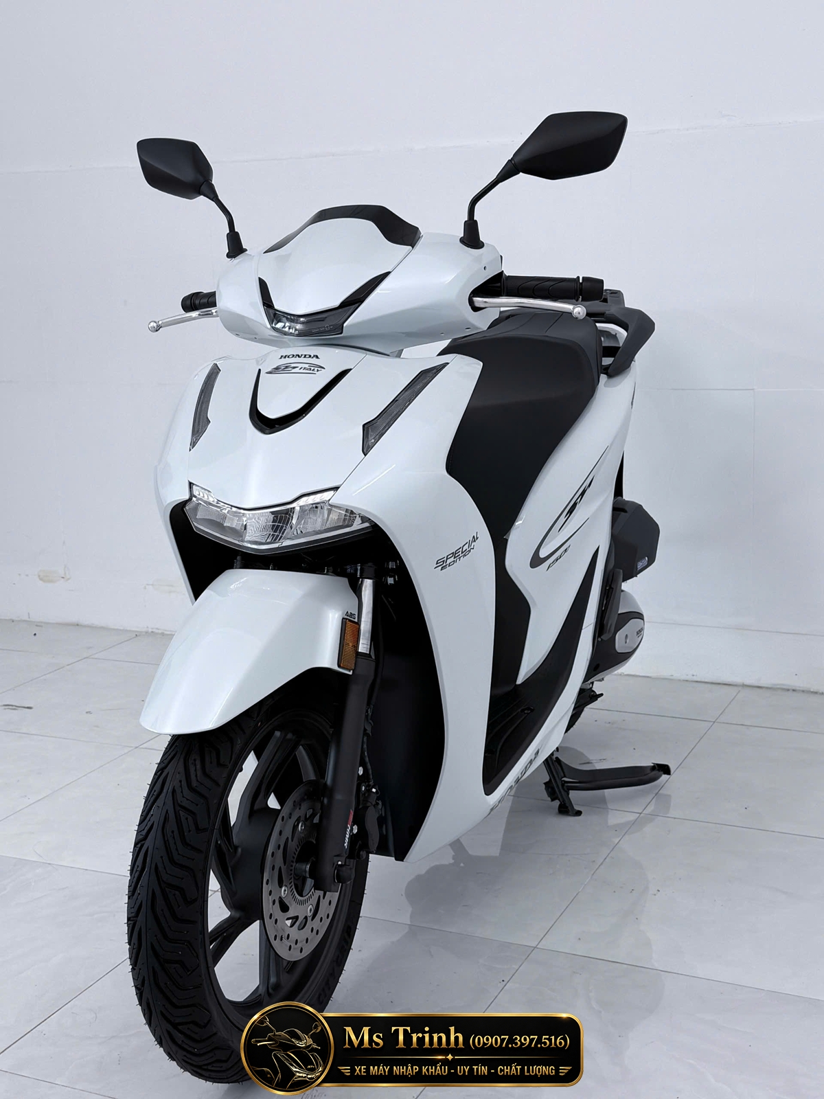 Honda SH150i Special Edition Standard nhập HMR Ý màu trắng tại Moto Cần Thơ: Giá trị nằm trong từng chi tiết nguyên bản