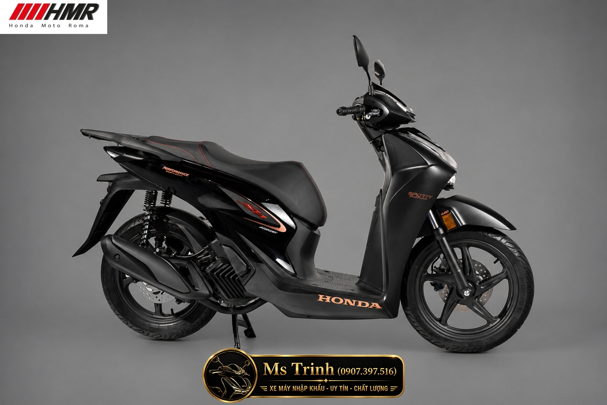 Honda SH150i nhập Ý 2026 Sporty màu đen tại Moto Cần Thơ - Mẫu SH Ý cao cấp được săn đón nhất hiện nay