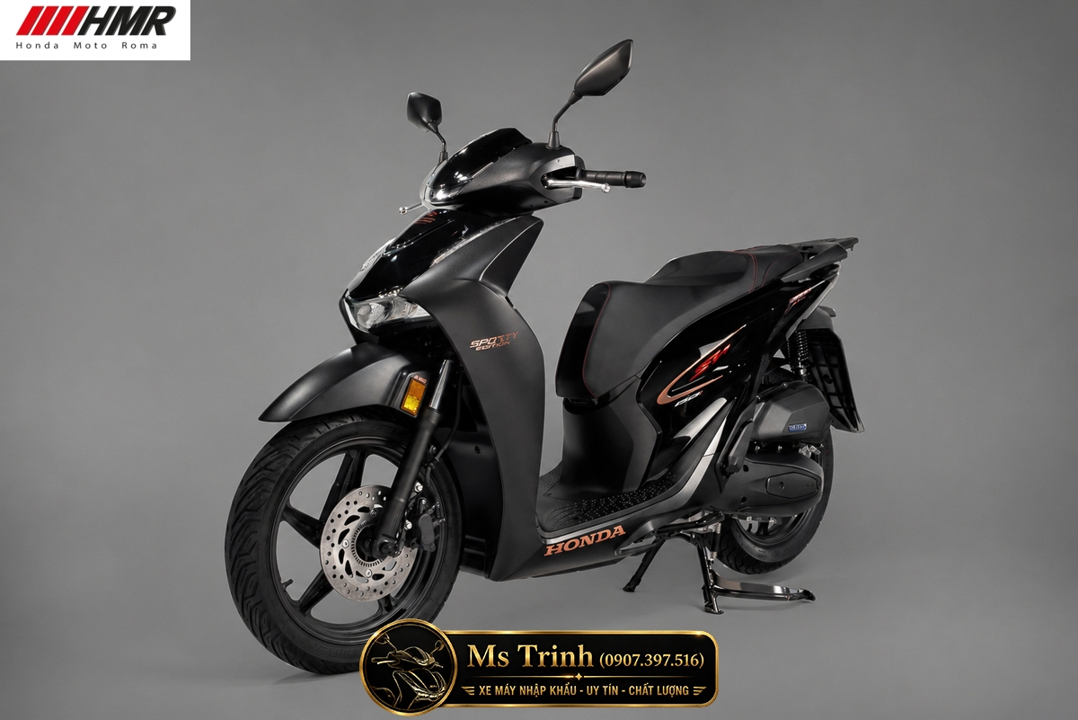 Honda SH150i nhập Ý 2026 Sporty màu đen tại Moto Cần Thơ - Mẫu SH Ý cao cấp được săn đón nhất hiện nay