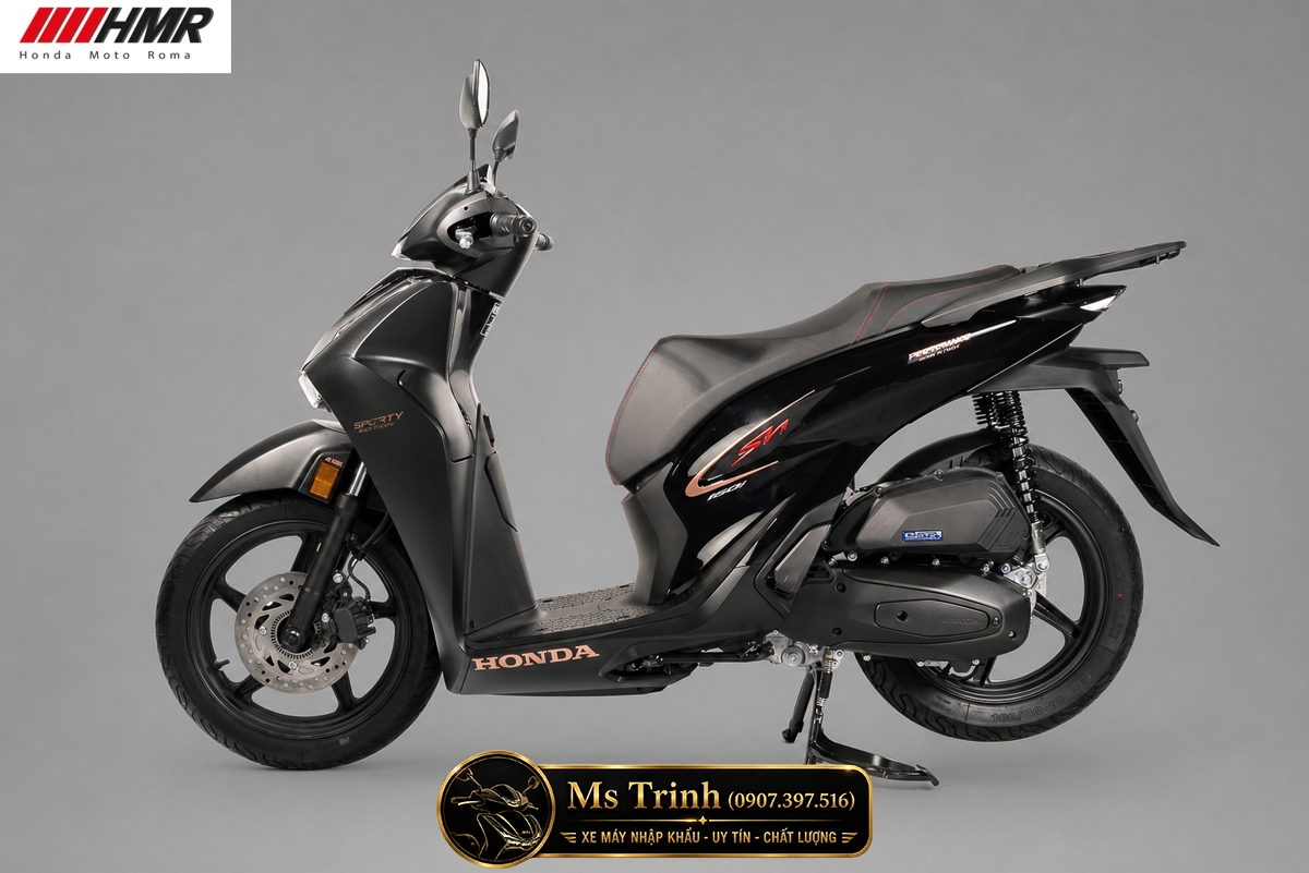 Honda SH150i nhập Ý 2026 Sporty màu đen tại Moto Cần Thơ - Mẫu SH Ý cao cấp được săn đón nhất hiện nay