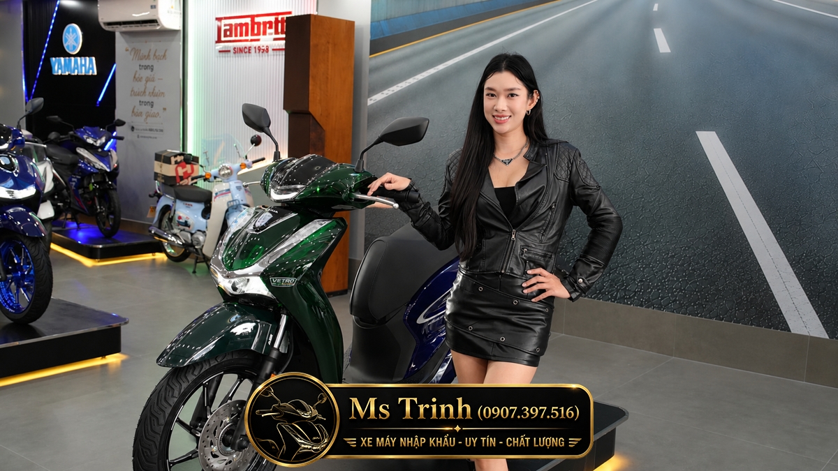 Honda SH150i Vetro Green - Sapphire tại Moto Cần Thơ: SH Ý Limited 200 xe