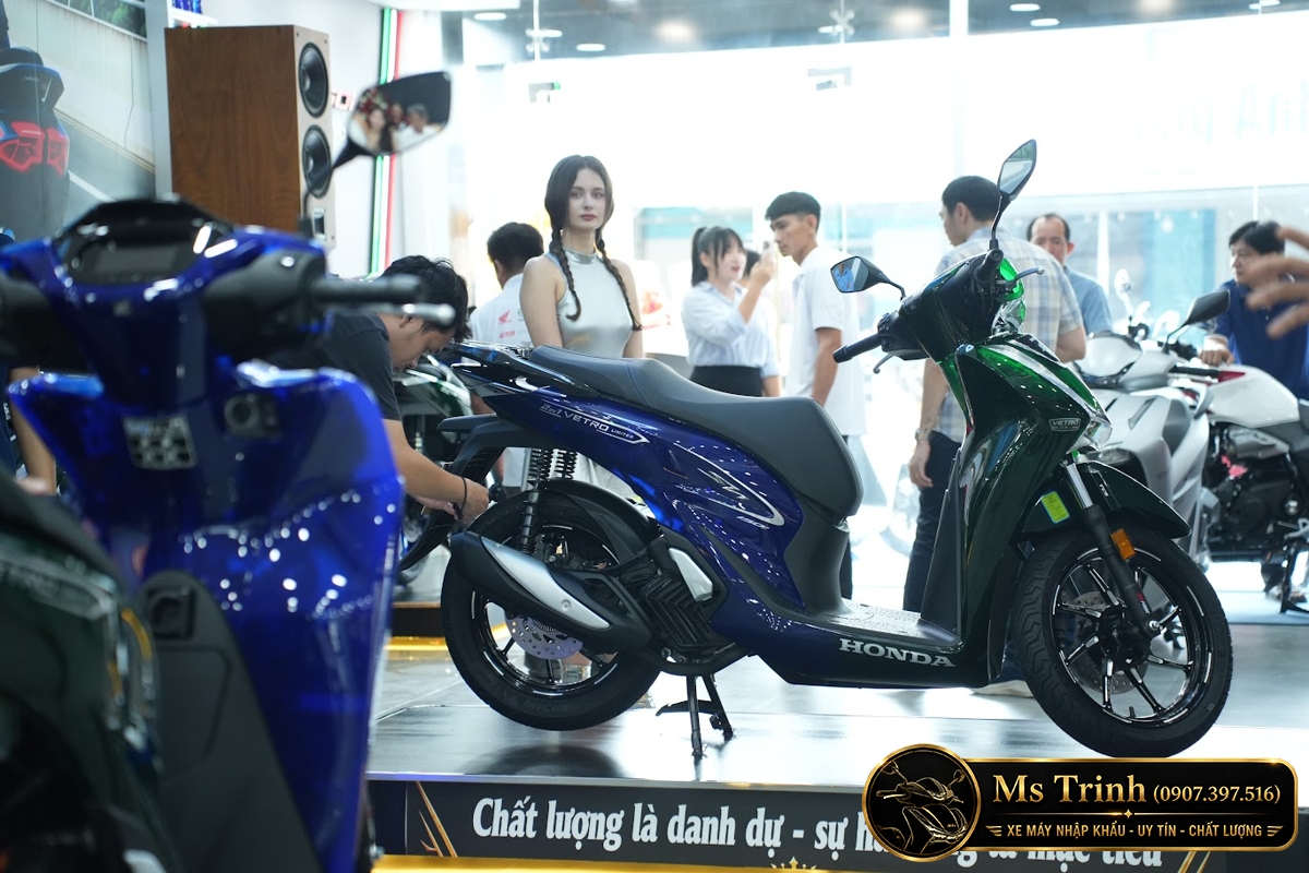 Honda SH150i Vetro Sapphire - Green tại Moto Cần Thơ: SH Ý 2 trong 1 giới hạn 200 xe