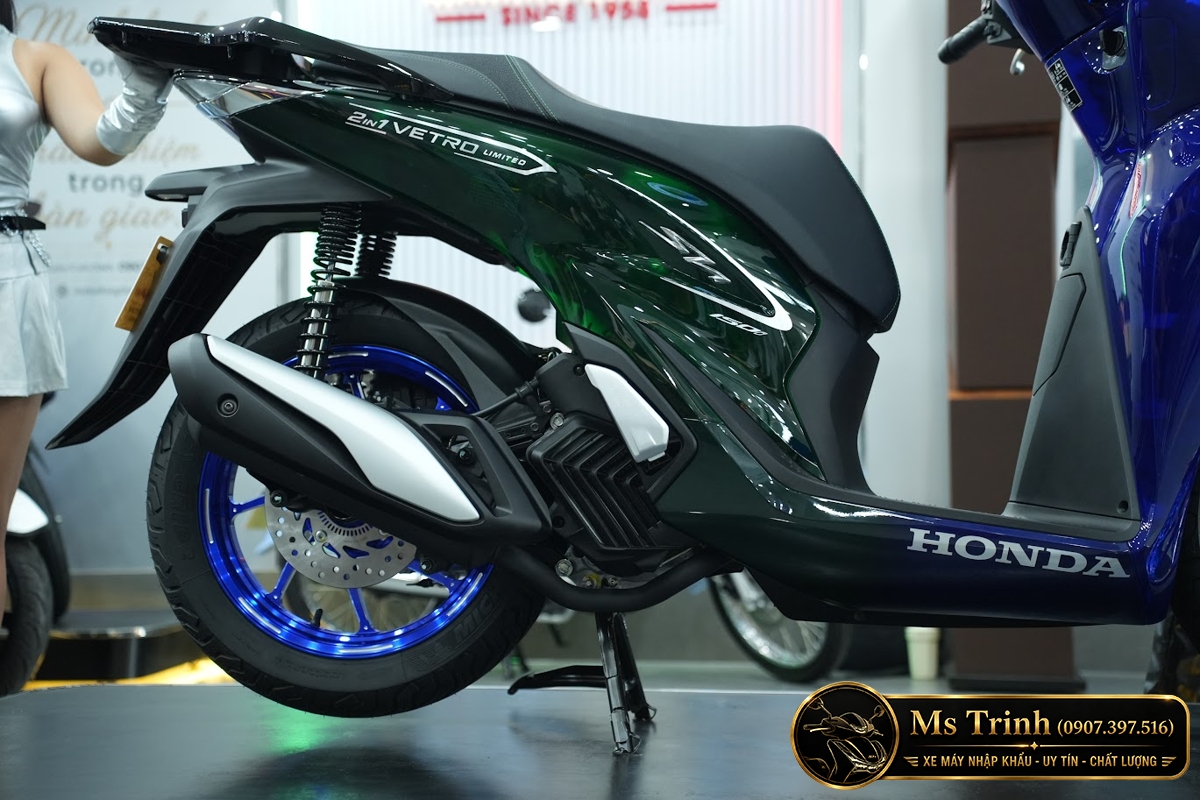Honda SH150i Vetro Sapphire - Green tại Moto Cần Thơ: SH Ý 2 trong 1 giới hạn 200 xe