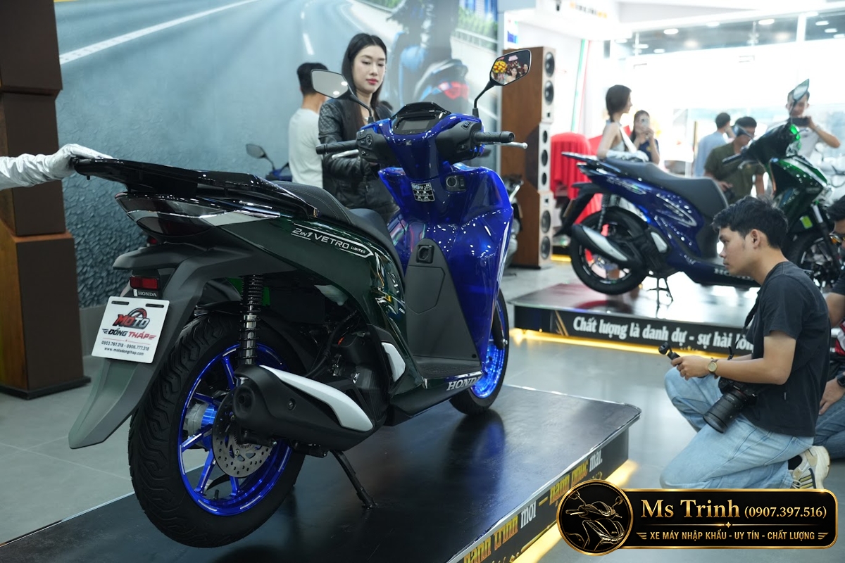 Honda SH150i Vetro Sapphire - Green tại Moto Cần Thơ: SH Ý 2 trong 1 giới hạn 200 xe