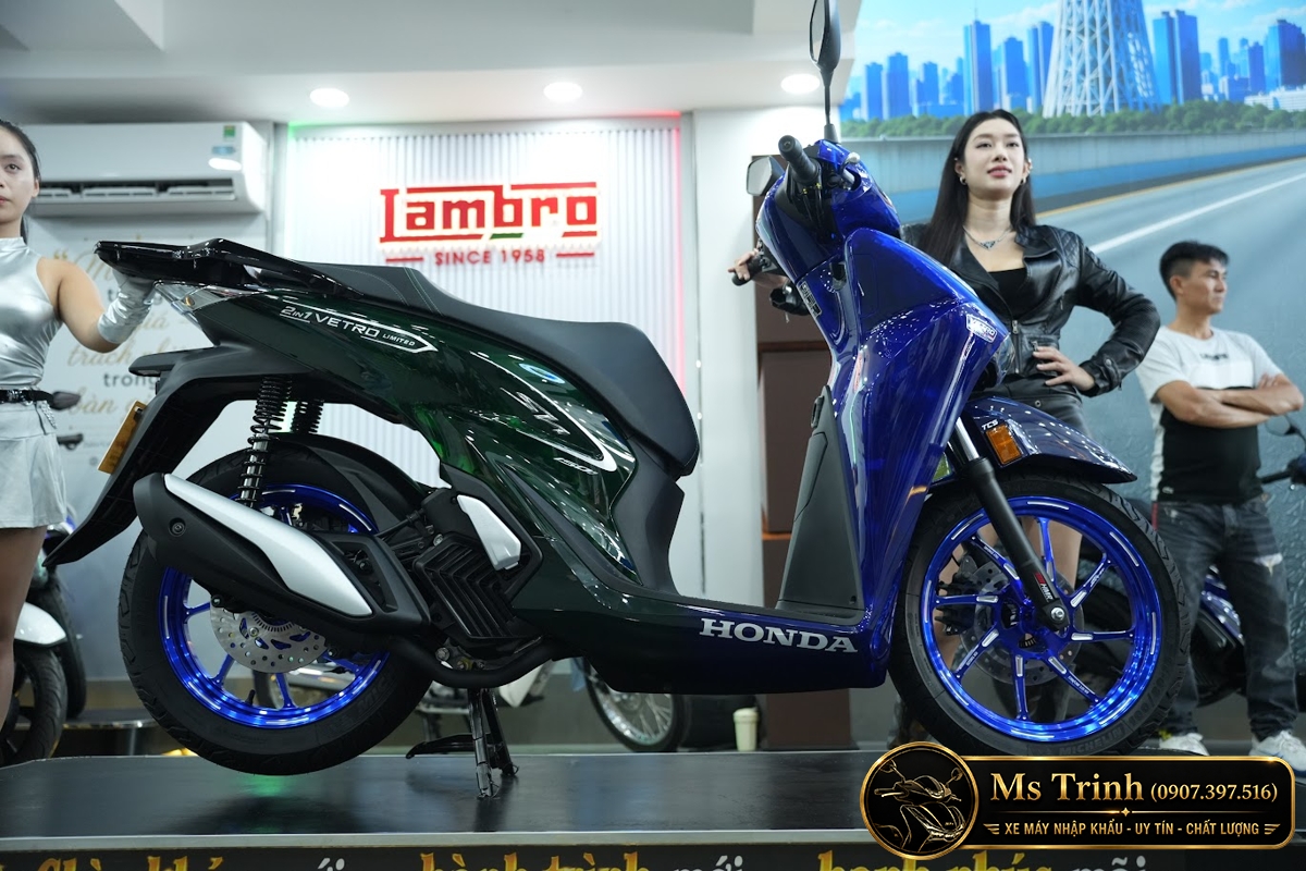 Honda SH150i Vetro Sapphire - Green tại Moto Cần Thơ: SH Ý 2 trong 1 giới hạn 200 xe