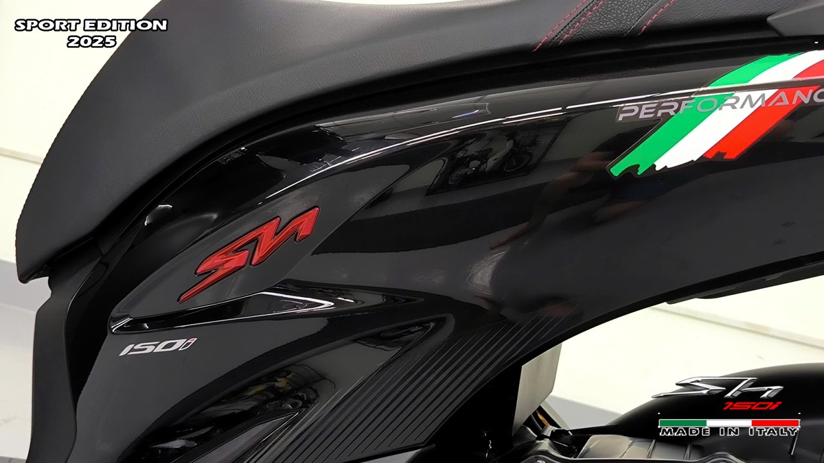 Honda SH150i 2025 Italy Sport Edition Màu Đen, Nhập Chính Hãng, Giá Rẻ tại Cần Thơ