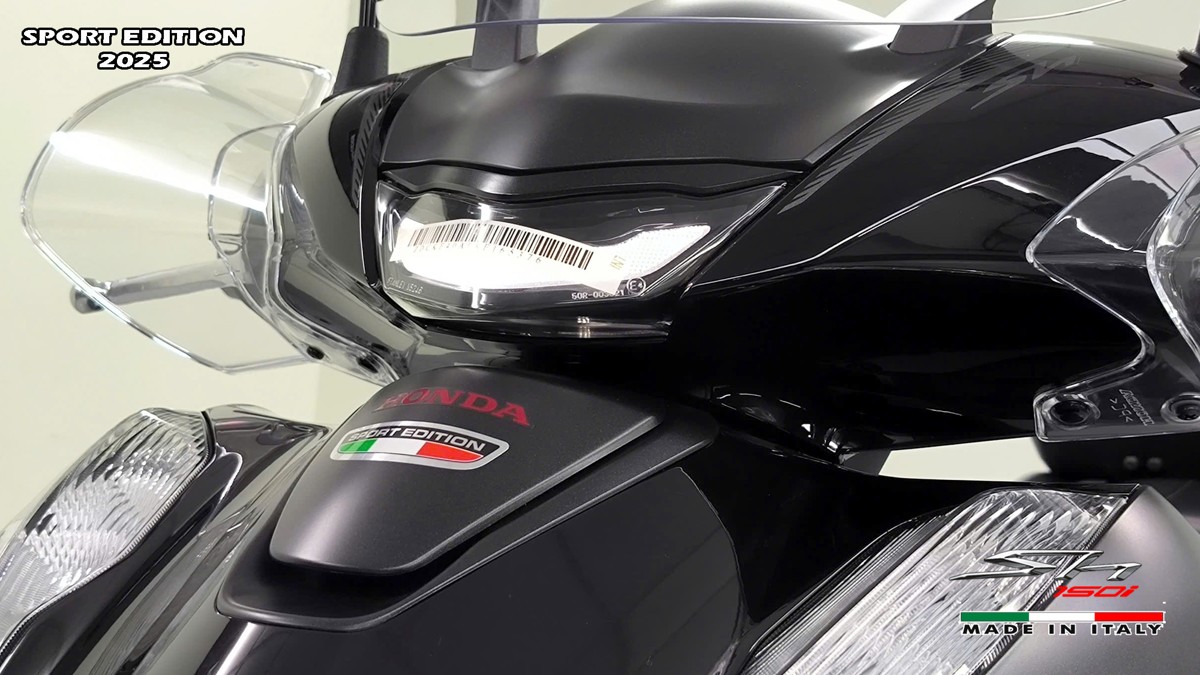 Honda SH150i 2025 Italy Sport Edition Màu Đen, Nhập Chính Hãng, Giá Rẻ tại Cần Thơ