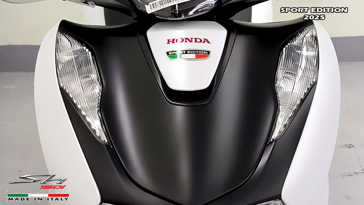 Honda SH150i Sport Edition 2025 Trắng, Made In Italy, Nhập Chính Hãng tại Cần Thơ