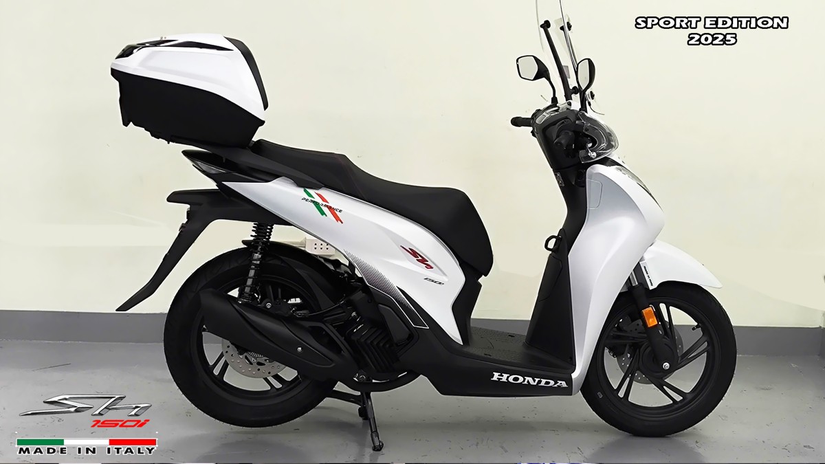 Honda SH150i Sport Edition 2025 Trắng, Made In Italy, Nhập Chính Hãng tại Cần Thơ