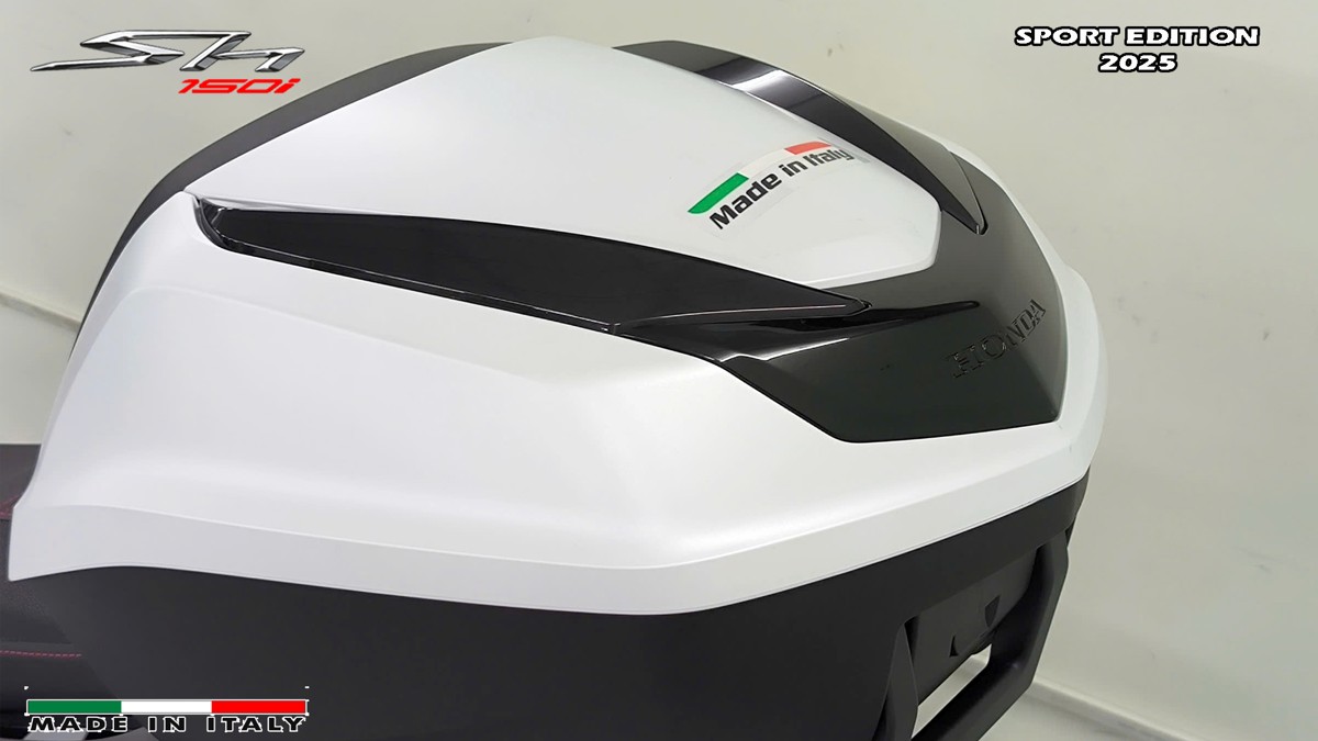 Honda SH150i Sport Edition 2025 Trắng, Made In Italy, Nhập Chính Hãng tại Cần Thơ