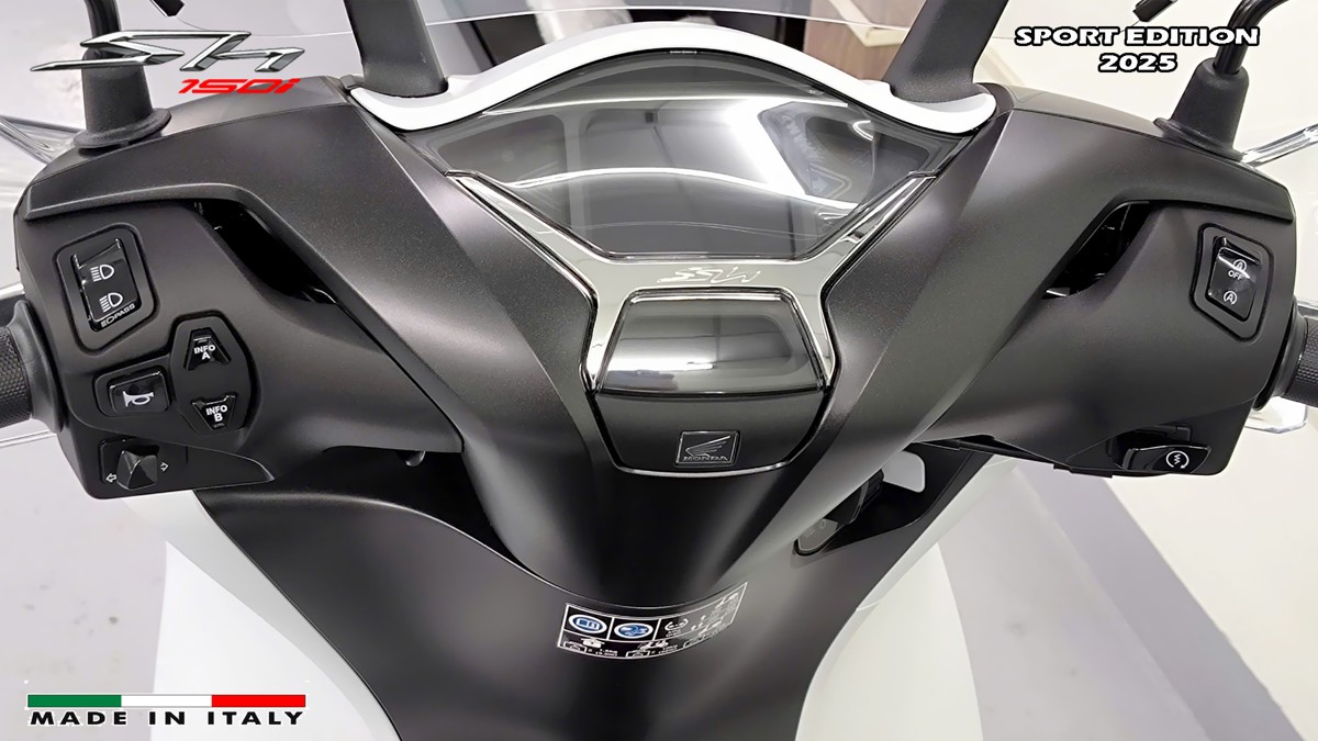 Honda SH150i Sport Edition 2025 Trắng, Made In Italy, Nhập Chính Hãng tại Cần Thơ