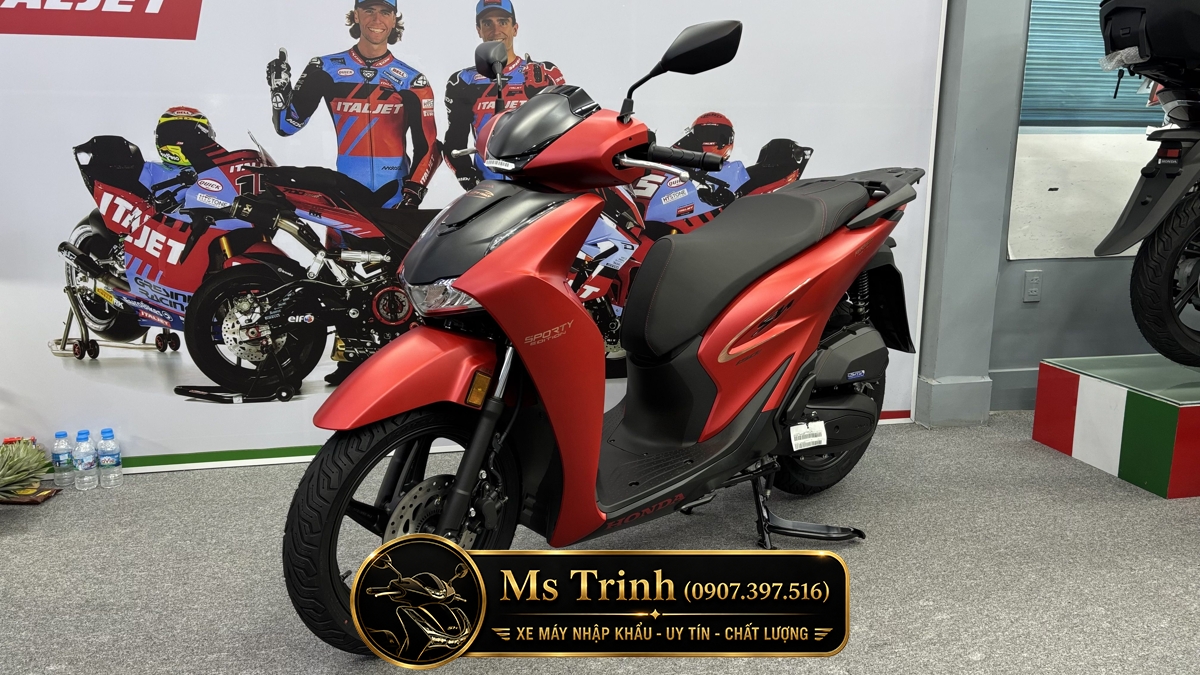 Honda SH150 Ý 2026 màu đỏ Sporty New Concept tại Moto Cần Thơ: Giá trị khác biệt của một chiếc SH nhập khẩu