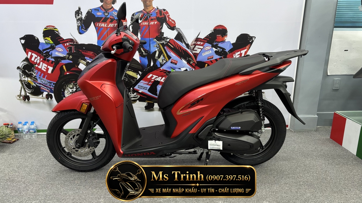 Honda SH150 Ý 2026 màu đỏ Sporty New Concept tại Moto Cần Thơ: Giá trị khác biệt của một chiếc SH nhập khẩu