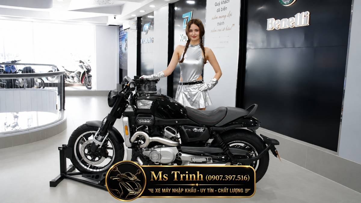 Hyosung GV350X tại Moto Cần Thơ - Cruiser 350cc Phong Cách Mỹ Cơ Bắp, Cá Tính