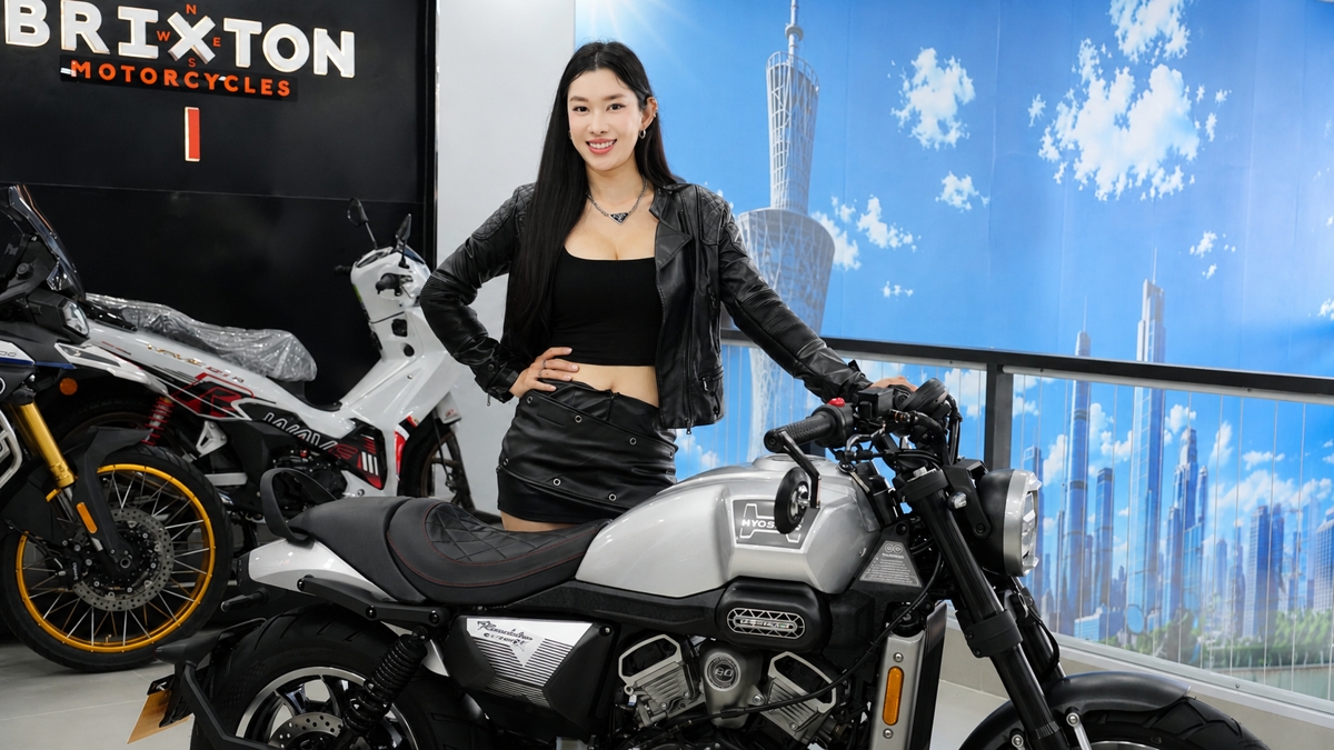 Hyosung GV350X tại Moto Cần Thơ - Cruiser 350cc Phong Cách Mỹ Cơ Bắp, Cá Tính
