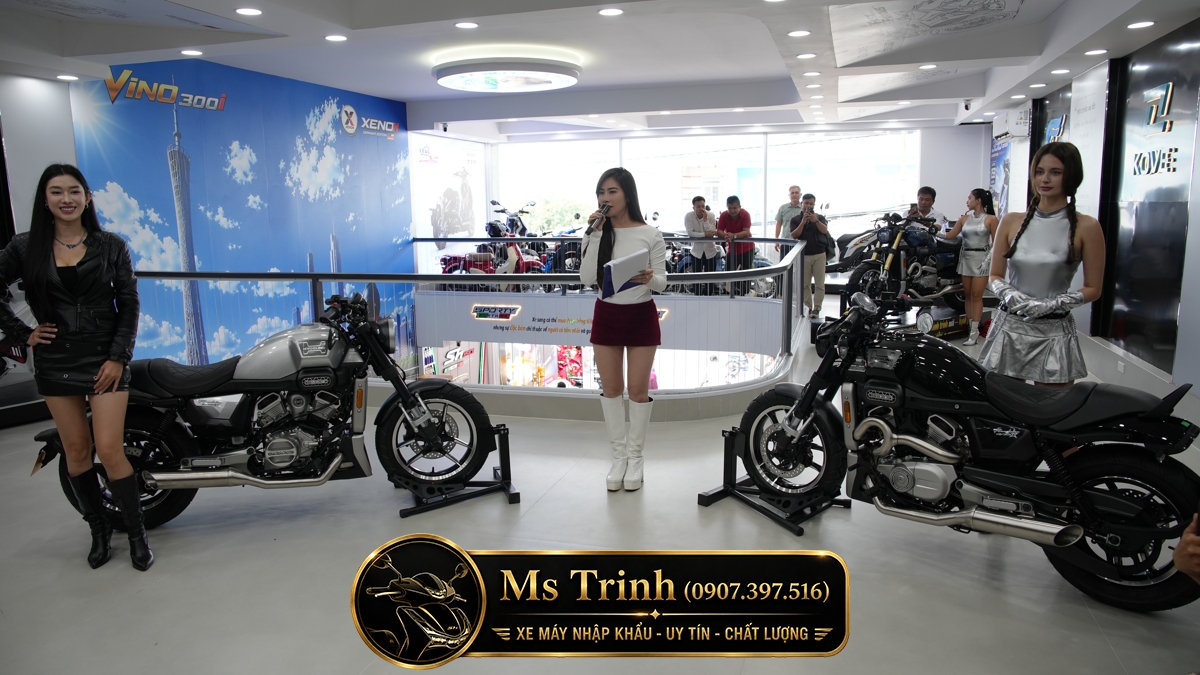 Hyosung GV350X tại Moto Cần Thơ - Cruiser 350cc Phong Cách Mỹ Cơ Bắp, Cá Tính