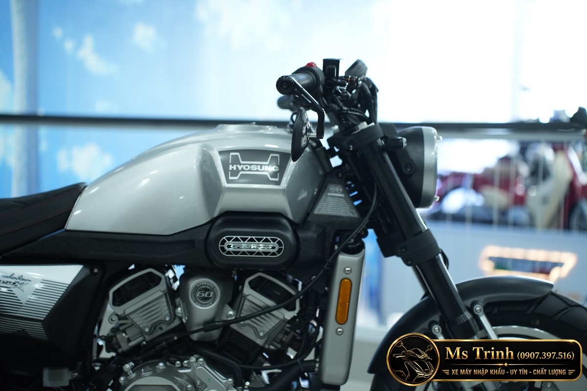 Hyosung GV350X tại Moto Cần Thơ - Cruiser 350cc Phong Cách Mỹ Cơ Bắp, Cá Tính