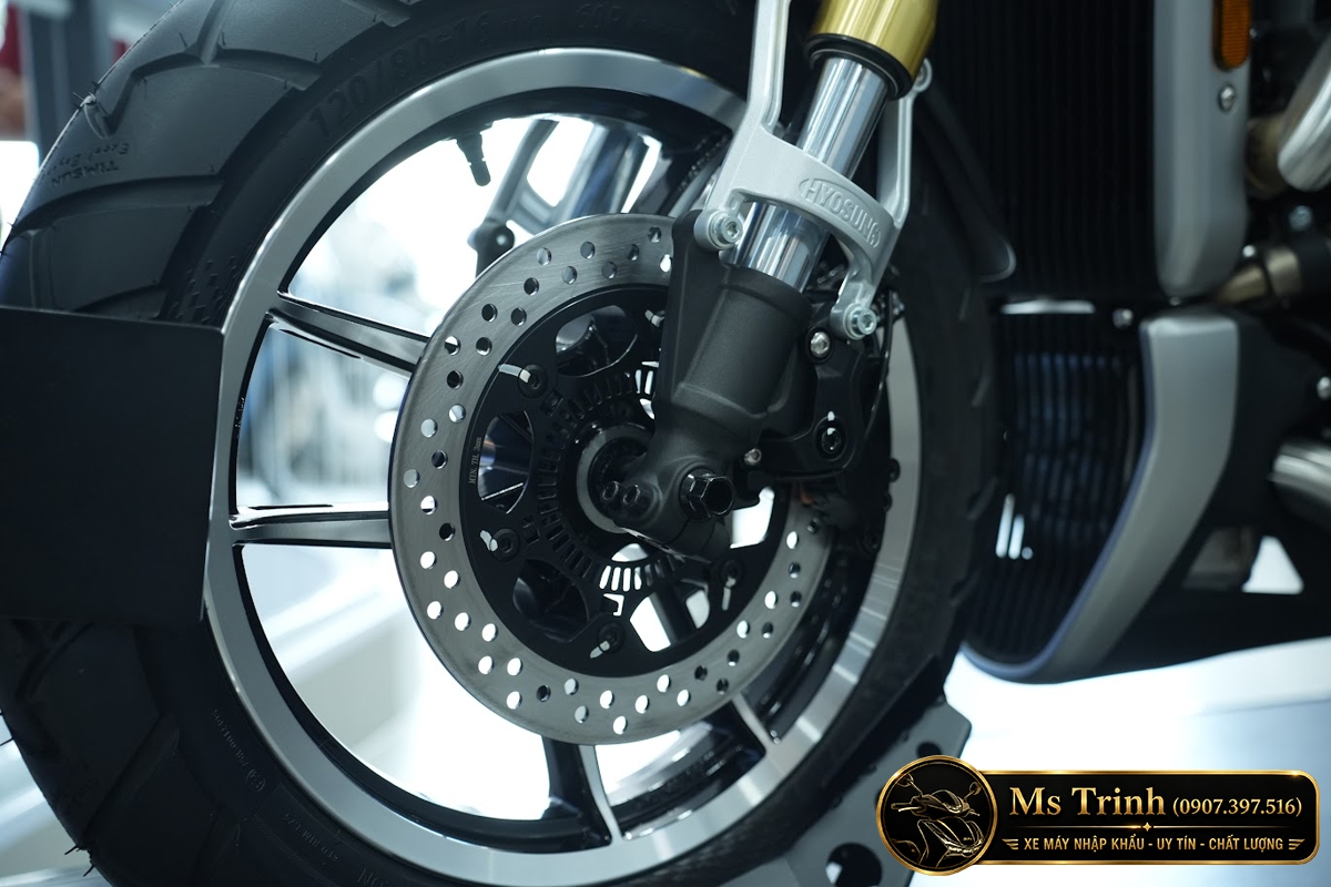 Hyosung GV350X tại Moto Cần Thơ - Cruiser 350cc Phong Cách Mỹ Cơ Bắp, Cá Tính