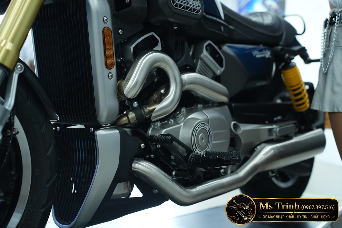 Hyosung GV350X tại Moto Cần Thơ - Cruiser 350cc Phong Cách Mỹ Cơ Bắp, Cá Tính