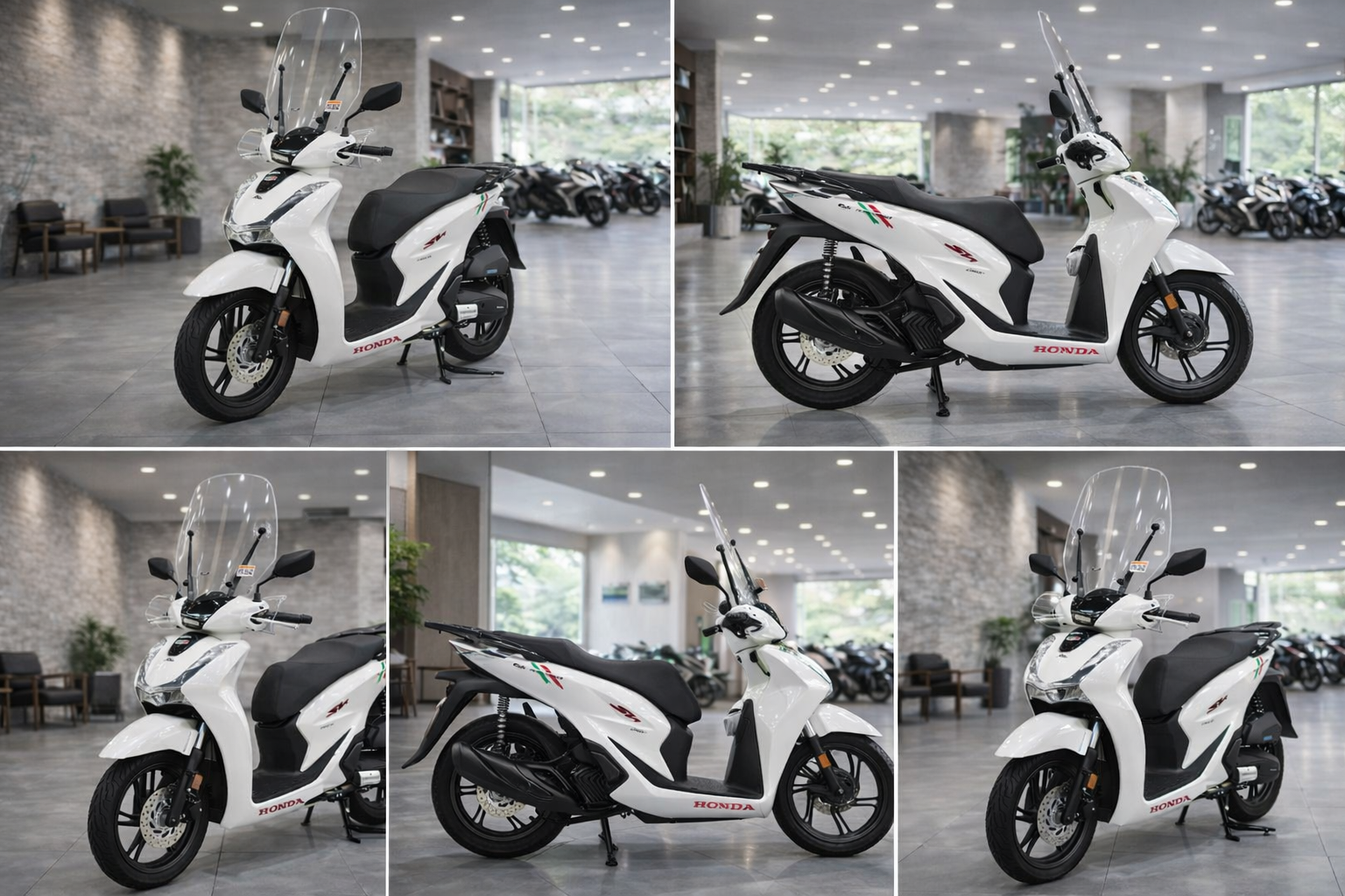 Honda SH150 trắng pha lê nhập Ý 2026 tại Moto Cần Thơ - Sport Edition chính ngạch, chuẩn chất Ý