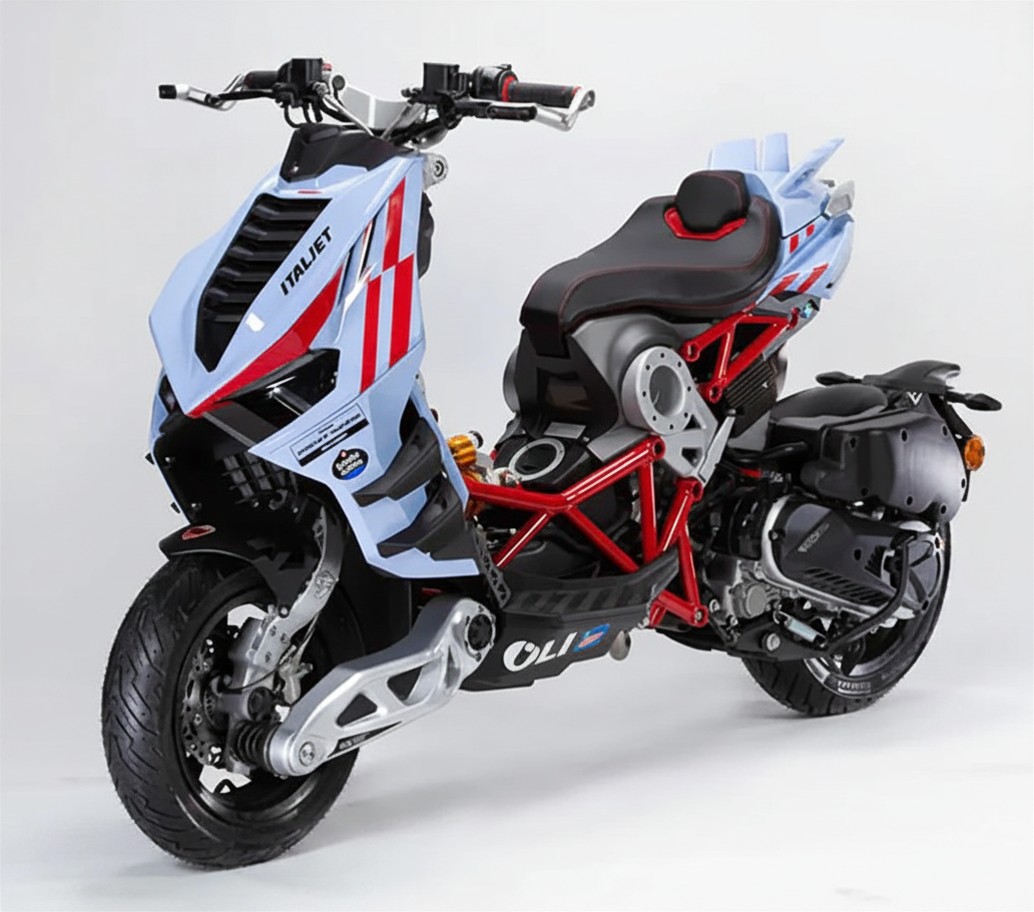 Italjet Dragster 300 Gresini Racing Tại Moto Cần Thơ - Chiếc Scooter Ý Khiến Dân Chơi Xe Phải Ngoái Nhìn