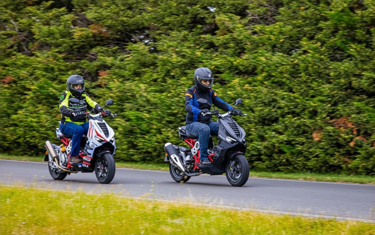 Italjet Dragster 300 Gresini Racing Tại Moto Cần Thơ - Chiếc Scooter Ý Khiến Dân Chơi Xe Phải Ngoái Nhìn