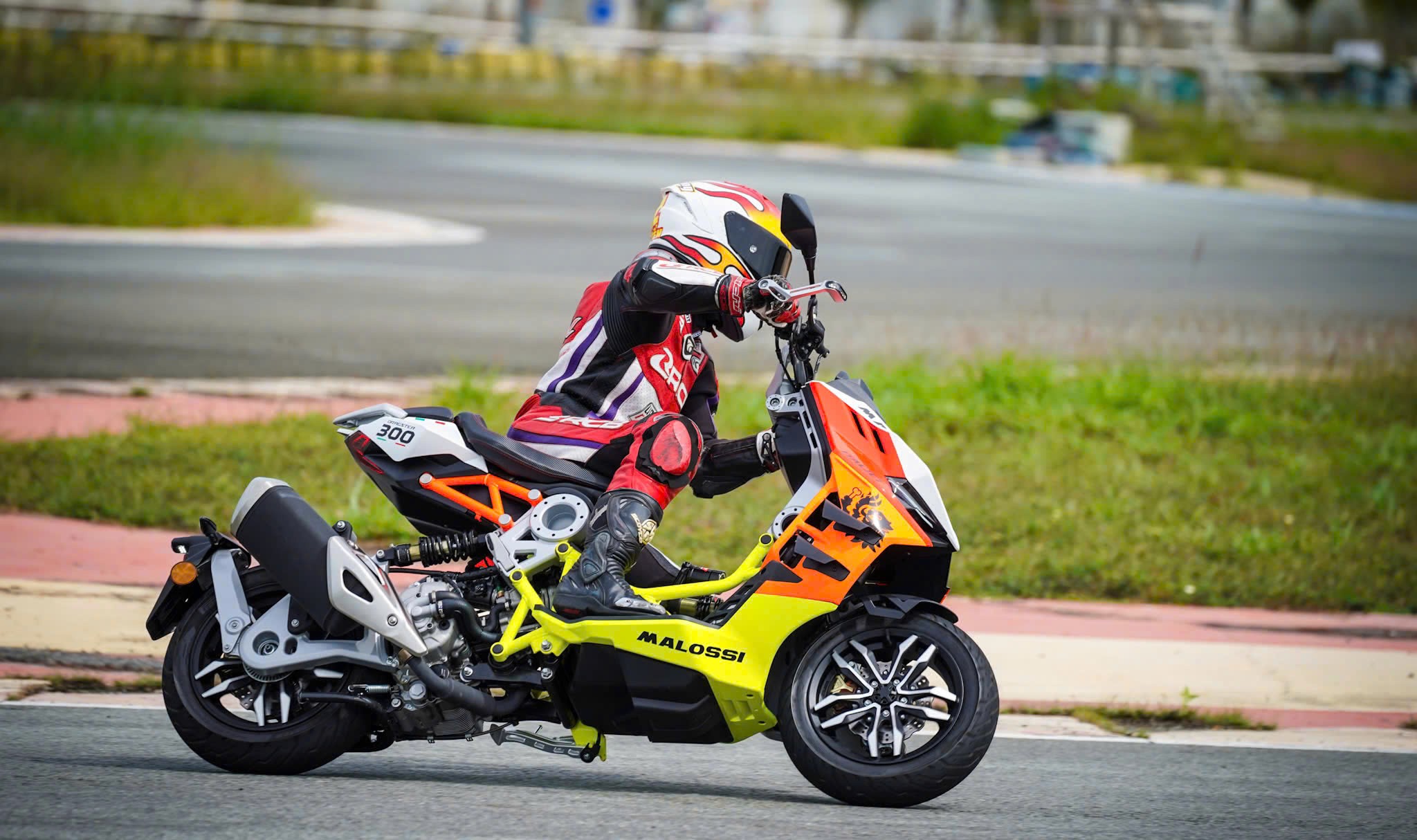 Italjet Dragster 300 Malossi, Xe Tay Ga Đua Nội Thành Thương Hiệu Italy tại Cần Thơ