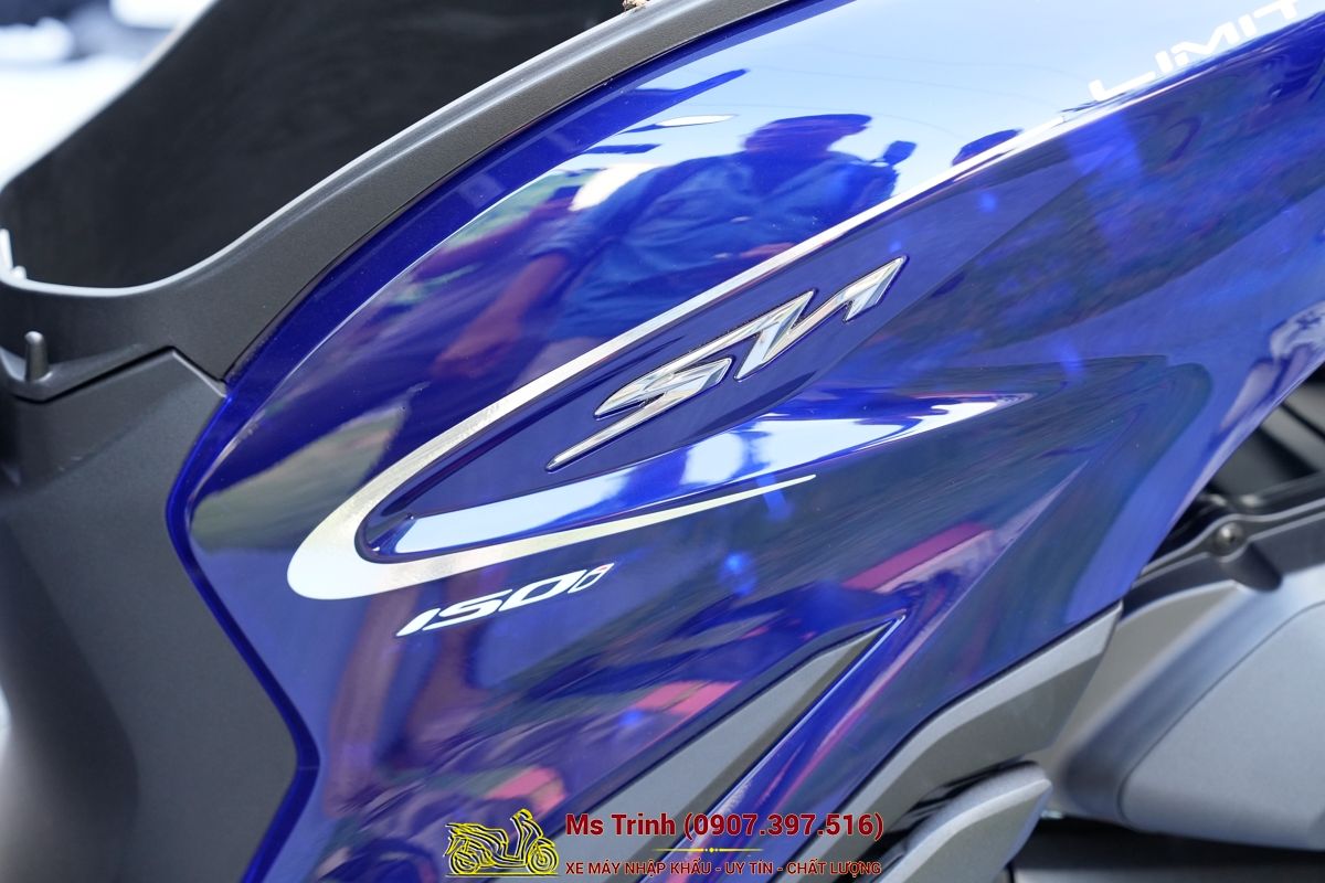 Honda SH150 Vetro Blue 2026 Limited Edition - Siêu phẩm SH Ý dàn áo xanh trong suốt cực hiếm tại Moto Cần Thơ