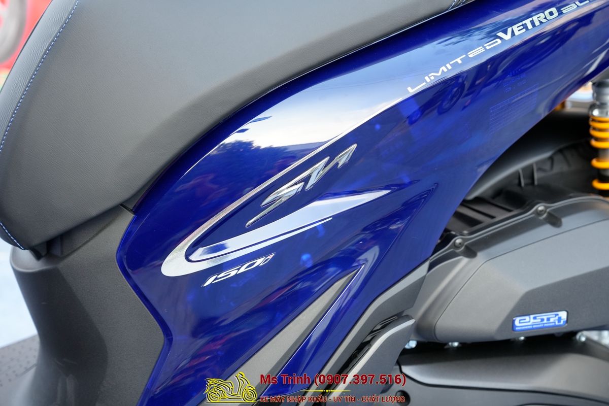 Honda SH150 Vetro Blue 2026 Limited Edition - Siêu phẩm SH Ý dàn áo xanh trong suốt cực hiếm tại Moto Cần Thơ