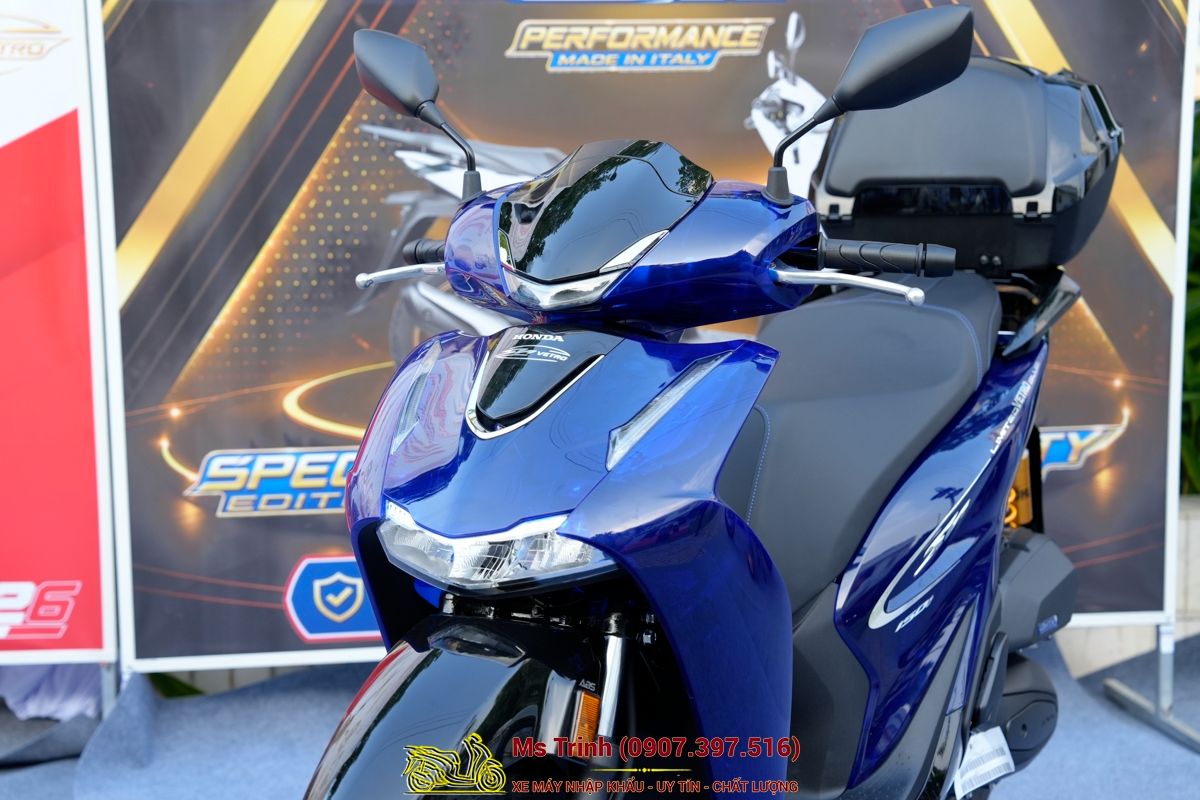 Honda SH150 Vetro Blue 2026 Limited Edition - Siêu phẩm SH Ý dàn áo xanh trong suốt cực hiếm tại Moto Cần Thơ