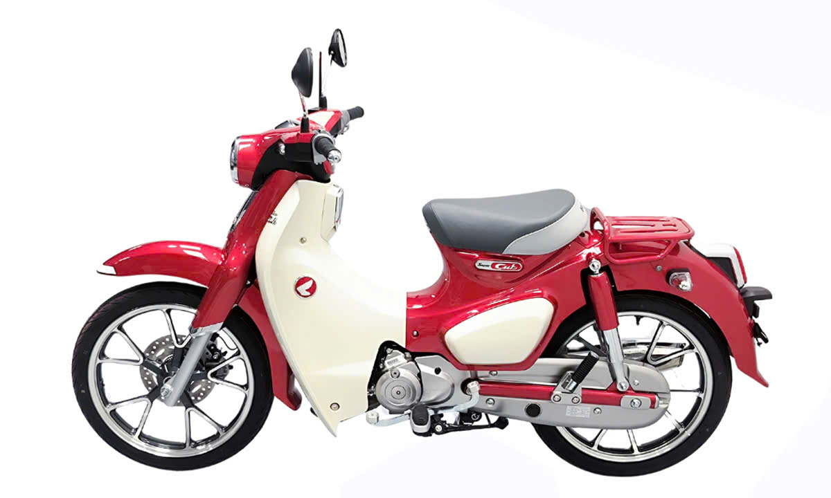 Honda Super C125 ABS, Nhập Nhật, Chính Hãng Màu Đỏ Cuối Cùng