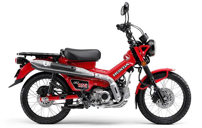 Honda CT125 ABS 2025 màu đỏ