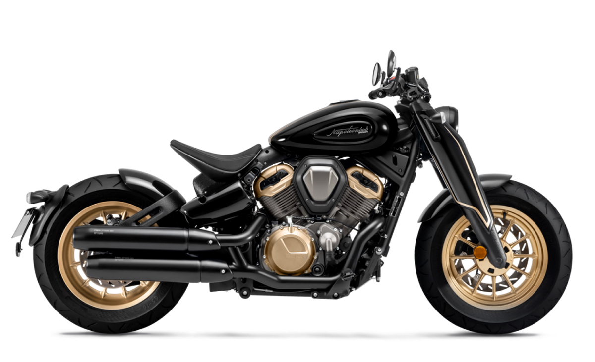 Napoleon Bob 500 nổi bật với yên xe ngắn nổi