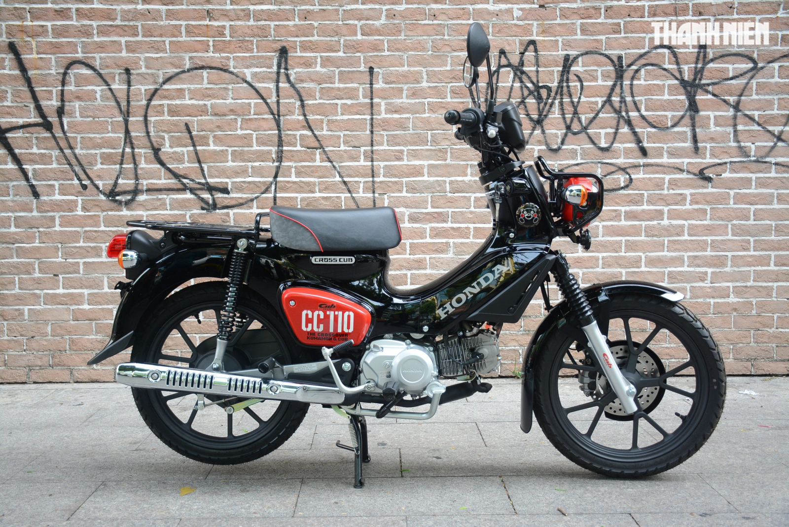 Phiên bản Honda Cross Cub 110 Kumamon nhập nguyên chiếc từ Nhật Bản cũng vừa gia nhập thị trường Việt Nam