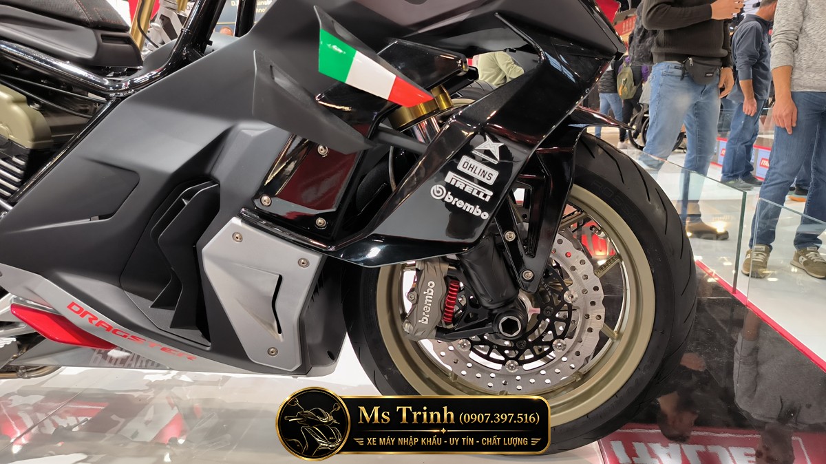 Thiết kế Italjet Dragster 700 2026 lấy cảm hứng từ những mẫu xe đua đường phố hiệu năng cao