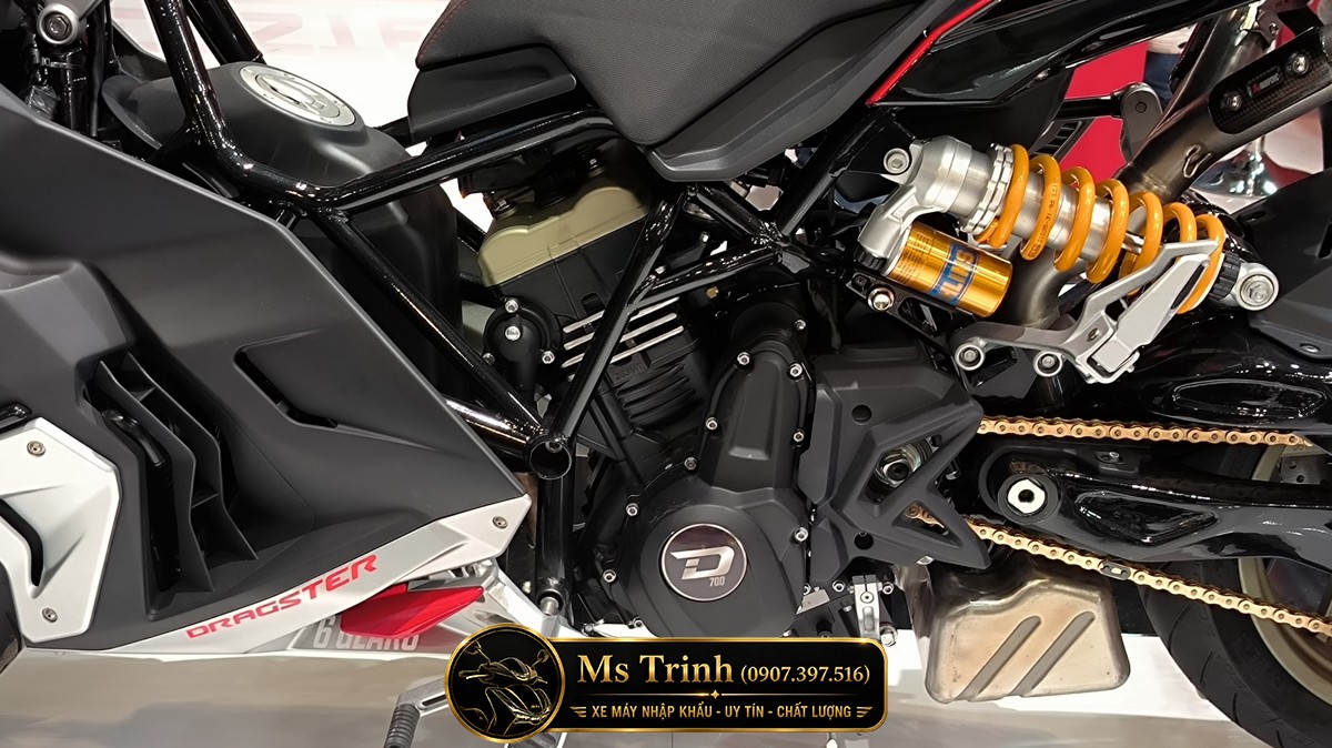 Italjet Dragster 700 2026 giới hạn toàn cầu tạo nên sức hút đặc biệt với giới chơi xe hiếm